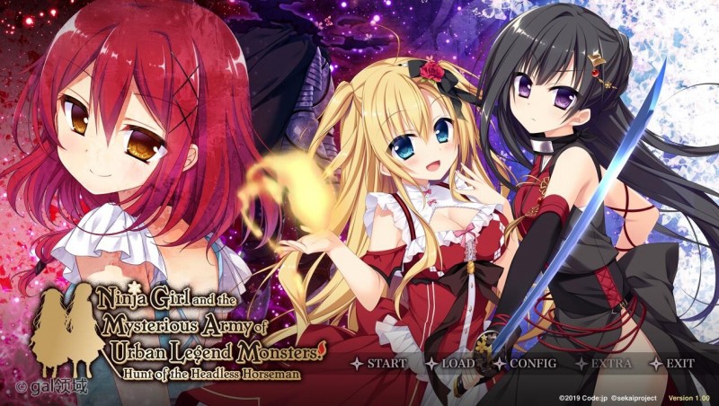 忍者少女与都市传说怪物的神秘军团