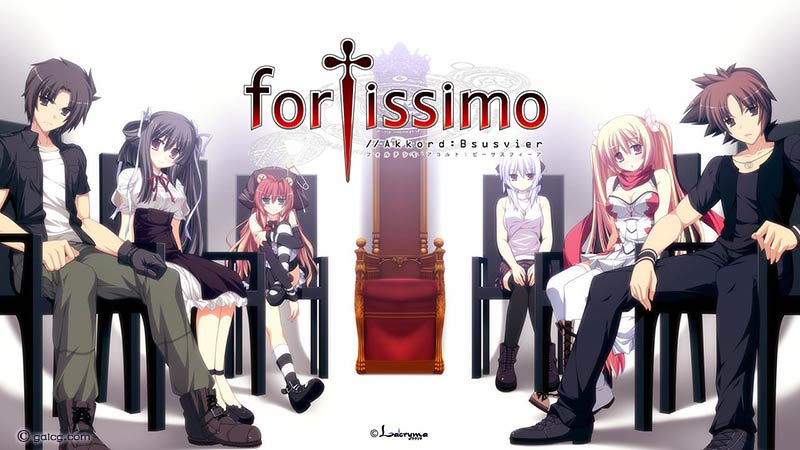 fortissimo Akkord：Bsusvier