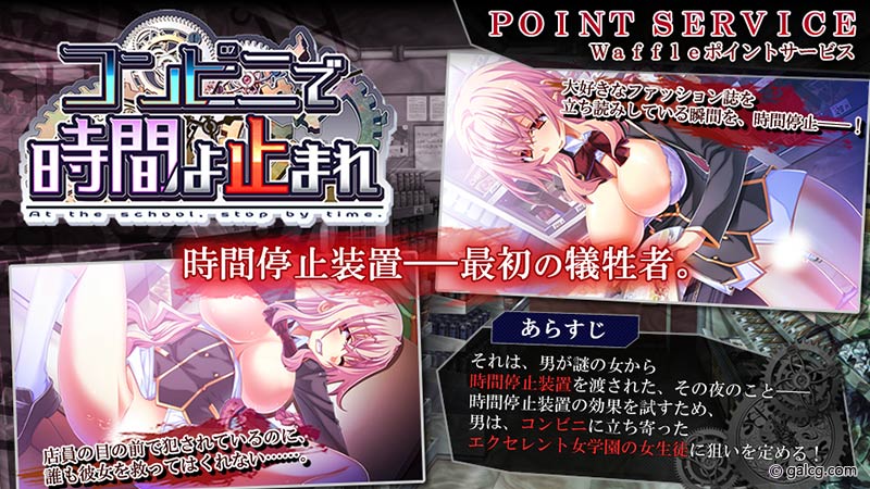 学園で時間よ止まれ