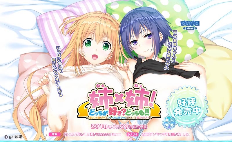 姉×姉!どっちが好き？どっちも!!
