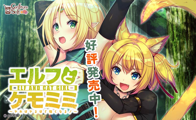 エルフとケモミミ 〜ヤればヤるほど強くなる!