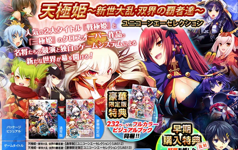 天極姫 ～新世大乱・双界の覇者達～