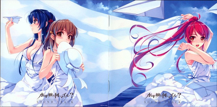 水平線まで何マイル？ - Deep Blue Sky ＆ Pure White Wings -